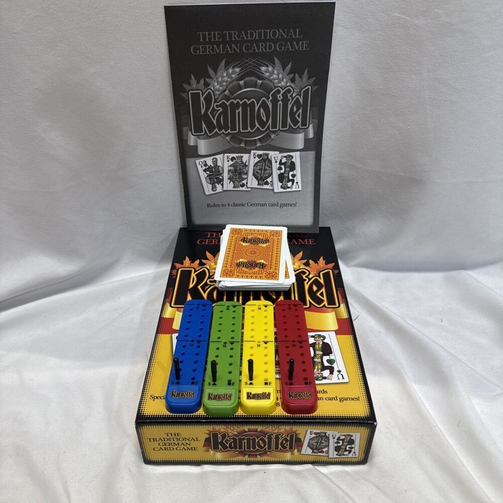 Karnoffel The Traditional German Card Game 2013 Pressman